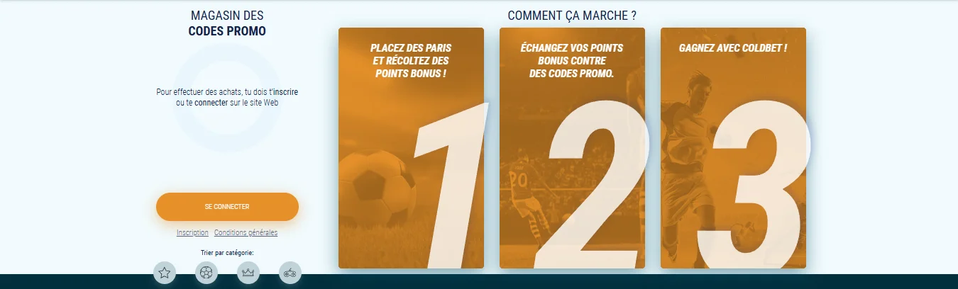 Coldbet code promotionnel